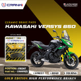 Ceramic Brake Pad For Kawasaki Versys 650 - Front - CRM651/2 - 2 Sets - Crank1