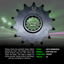 Load image into Gallery viewer, Sprocket For Kawasaki Z400 (2019 Onwards) - Front - CPF1539.14T - CRANK1