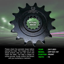 Load image into Gallery viewer, Chain And Sprocket Kit For Kawasaki Z900 (2017-2021) - CRANK1
