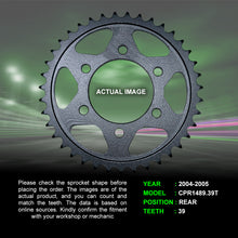 Load image into Gallery viewer, Sprocket For Kawasaki Ninja ZX-10R (2004-2005) - Rear - CPR1489.39T - CRANK1