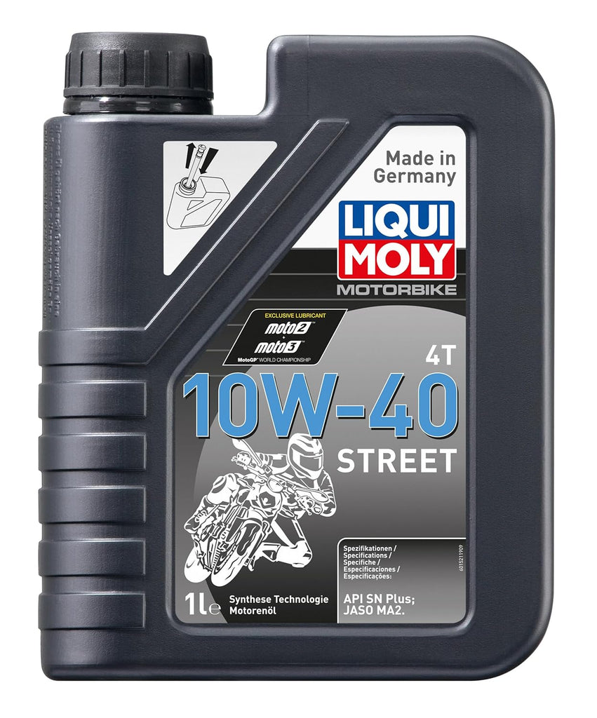 Liqui Moly Motorbike 4T 10W-40 Street Engine Oil (1L)