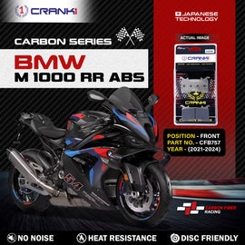 Carbon Brake Pads For BMW M 1000 RR ABS (2021-2024) - Front - CFB757 - 2 Sets - CRANK1