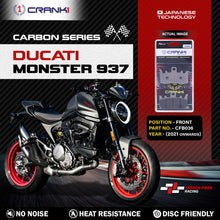 Load image into Gallery viewer, Carbon Brake Pads For Ducati Monster 937 (2021 Onwards) - Front - CFB036 - 2 Sets - CRANK1