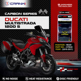 Carbon Brake Pads For Ducati Multistrada 1200 S (2015-2017) - Rear - CFB181 - 1 Set - CRANK1