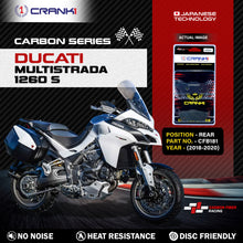 Load image into Gallery viewer, Carbon Brake Pads For Ducati Multistrada 1260 S (2018-2020) - Rear - CFB181 - 1 Set - CRANK1