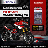 Carbon Brake Pads For Ducati Multistrada V2 (2015-2017) - Front - CFB036 - 2 Sets - CRANK1