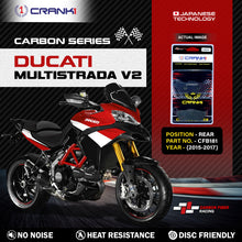 Load image into Gallery viewer, Carbon Brake Pads For Multistrada V2 (2015-2017) - Rear - CFB181 - 1 Set - CRANK1