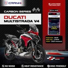 Load image into Gallery viewer, Carbon Brake Pads For Ducati Multistrada 1200 V4 (2021 Onwards) - Rear - CFB181 - 1 Set - CRANK1