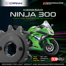 Load image into Gallery viewer, Sprocket For Kawasaki Ninja 300 (2014-2025) - Front - CPF1539.14T - CRANK1