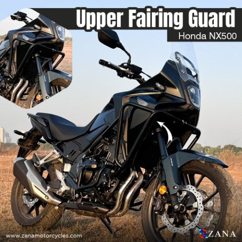 Upper Fairing Guard and Lower Engine Guard for Honda NX500