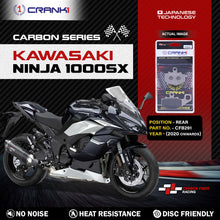 Load image into Gallery viewer, Carbon Brake Pads For Kawasaki Ninja 1000SX (2020 Onwards) - Rear - CFB291 - 1 Set - CRANK1