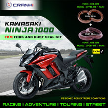 Load image into Gallery viewer, Fork And Dust Seals Kit For Kawasaki Ninja 1000 (2015-2019) - CRANK1