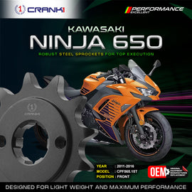 Sprocket For Kawasaki Ninja 650 (2011-2016) - Front - CPF565.15T - CRANK1
