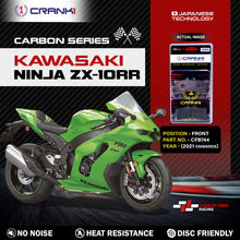 Load image into Gallery viewer, Carbon Brake Pads For Kawasaki ZX-10RR (2021 Onwards) - Front - CFB744 - 2 Sets - CRANK1