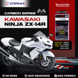 Carbon Brake Pads For Kawasaki Ninja ZX-14R (2011-2013) (2015-2020) - Front - CFB744 - 2 Sets - CRANK1