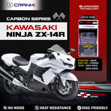 Load image into Gallery viewer, Carbon Brake Pads For Kawasaki Ninja ZX-14R (2011-2013) (2015-2020) - Rear - CFB452 - 1 Set - CRANK1