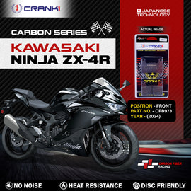 Carbon Brake Pads For Kawasaki Ninja ZX-4R (2024) - Front - CFB973 - 2 Sets - CRANK1