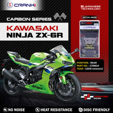 Load image into Gallery viewer, Carbon Brake Pads For Kawasaki Ninja ZX-6R (2019 Onwards) - Rear - CFB634 - 1 Set - CRANK1