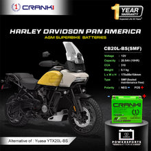 Load image into Gallery viewer, Battery For Harley Davidson Pan America (2020-2025) - CB20L-BS - Factory Activated - CRANK1