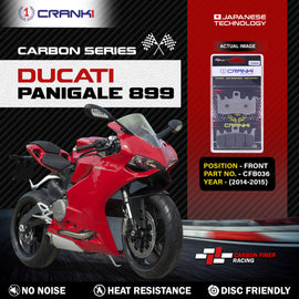 Carbon Brake Pads For Ducati Panigale 899 (2014-2015) - Front - CFB036 - 2 Sets - CRANK1