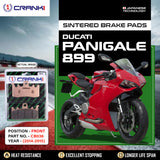 Sintered Brake Pads For Ducati Panigale 899 (2014-2015) - Front - CB036 - 2 Sets - CRANK1
