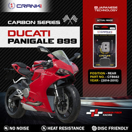 Carbon Brake Pads For Ducati Panigale 899 (2014-2015) - Rear - CFB662 - 1 Set - CRANK1