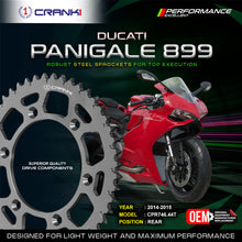 Load image into Gallery viewer, Sprocket For Ducati Panigale 899 (2014-2015) - Rear - CPR746.44T - CRANK1