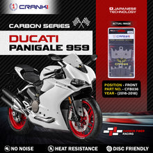 Load image into Gallery viewer, Carbon Brake Pads For Ducati Panigale 959 (2016-2018) - Front - CFB036 - 2 Sets - CRANK1