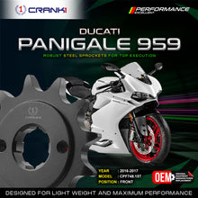 Load image into Gallery viewer, Sprocket For Ducati Panigale 959 (2016-2017) - Front - CPF748.15T - CRANK1