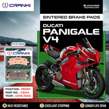 Load image into Gallery viewer, Sintered Brake Pads For Ducati Panigale V4 (2018-2020) - Front - CB744 - 2 Sets - CRANK1