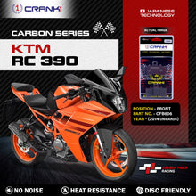Load image into Gallery viewer, Carbon Brake Pads For KTM RC 390 (2014 Onwards) - Front - CFB606 - 1 Set - CRANK1