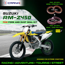 Load image into Gallery viewer, Fork And Dust Seals Kit For Suzuki RM-Z450 (2012-2019) - CRANK1