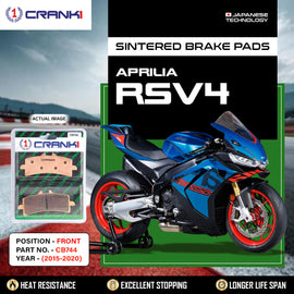 Sintered Brake Pads For Aprilia RSV4 (2015-2020) - Front - CB744 - 2 Sets  - CRANK1
