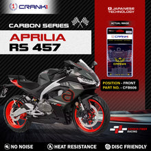 Load image into Gallery viewer, Carbon Brake Pads For Aprilia RS 457 - Front - CFB606 - 1 Set - CRANK1