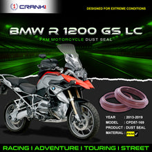 Load image into Gallery viewer, Fork Dust Seals Pair For BMW R 1200 GS LC (2013-2019) - CPD57-169 - CRANK1
