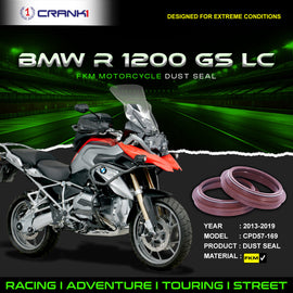 Fork Dust Seals Pair For BMW R 1200 GS LC (2013-2019) - CPD57-169 - CRANK1