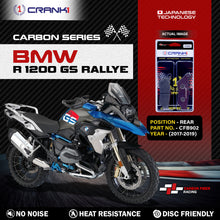 Load image into Gallery viewer, Carbon Brake Pads For BMW R 1200 GS Rallye (2017-2019) - Rear - CFB902 - 1 Set - CRANK1