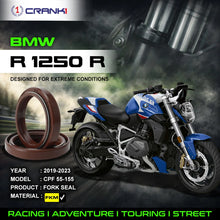 Load image into Gallery viewer, Fork Oil Seals Pair For BMW R 1250 R (2019-2023) - CPF55-155 - CRANK1