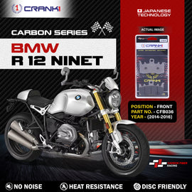Carbon Brake Pads For BMW R 12 nineT (2014-2016) - Front - CFB036 - 2 Sets - CRANK1