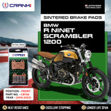 Sintered Brake Pads For BMW R nineT Scrambler 1200 (2016-2023) - Front - CB706 - 2 Sets - CRANK1