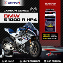 Load image into Gallery viewer, Carbon Brake Pads For BMW S 1000 R HP4 (2013-2014) - Rear - CFB312 - 1 Set - CRANK1