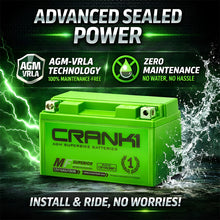 Load image into Gallery viewer, Battery For BMW S 1000 R HP4 (2013 Onwards) - CB10S - Factory Activated - CRANK1