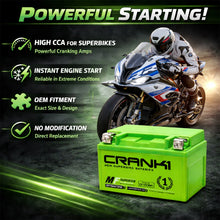 Load image into Gallery viewer, Battery For BMW S 1000 R HP4 (2013 Onwards) - CB10S - Factory Activated - CRANK1