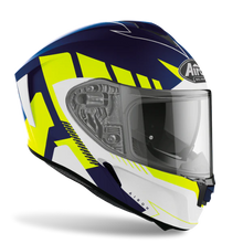 Load image into Gallery viewer, Airoh Spark Rise - Blue/Yellow Matt Helmet