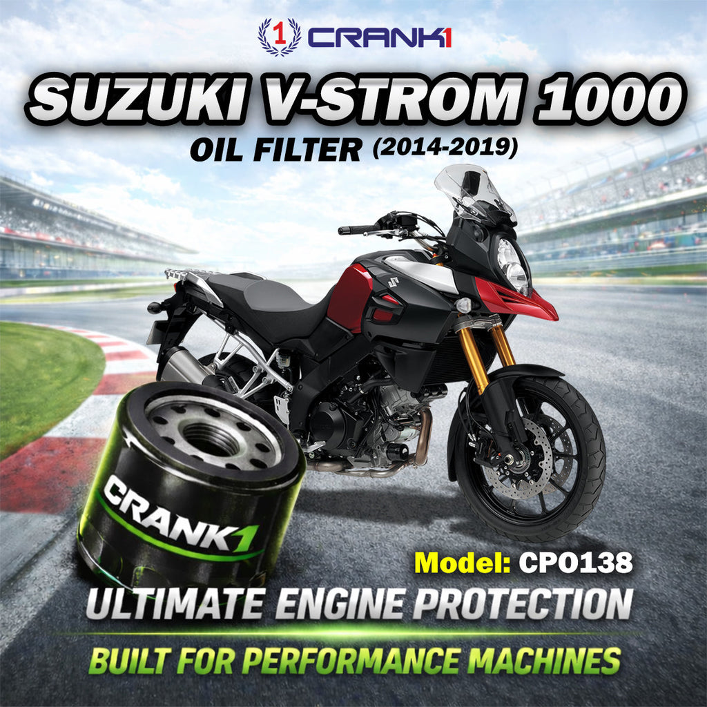 Oil Filter For Suzuki V-Strom 1000 (2014-2019) - CPO138 - CRANK1