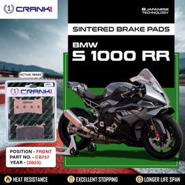 Sintered Brake Pads For BMW S 1000 RR (2023) - Front - CB757 - 2 Sets - CRANK1
