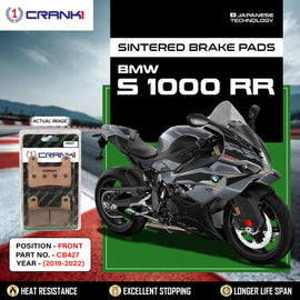 Sintered Brake Pads For BMW S 1000 RR (2019-2022) - Front - CB427 - 2 Sets Required - CRANK1