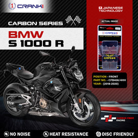 Carbon Brake Pads For BMW S 1000 R (2018-2020) - Front - CFB406/4 - 2 Sets - CRANK1