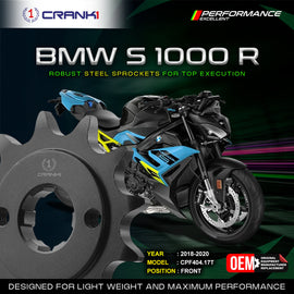 Sprocket For BMW S 1000 R (2018-2020) - Front - CPF404.17T - CRANK1