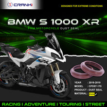 Load image into Gallery viewer, Fork Dust Seals Pair For BMW S 1000 XR (2018-2019) - CPD57-170 - CRANK1